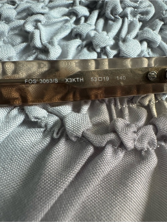 Fossil  CE Women\'s Cat-Eye Sunglasses in Light Brown and Gray Lenses main image 9